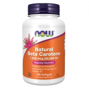 Natural Beta Carotene 7500mcg 90softgels 